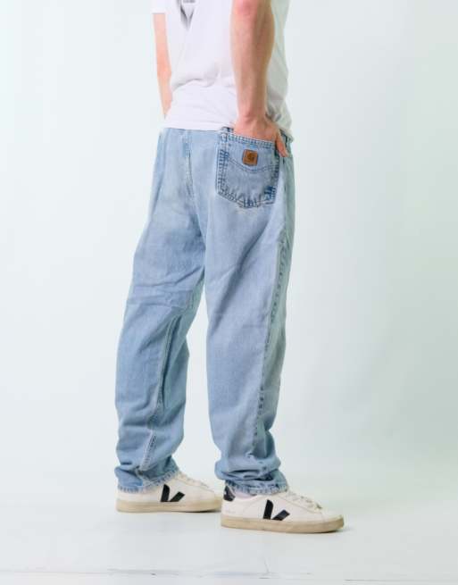 Vintage Carhartt 40x32 Denim Jeans Light Blue