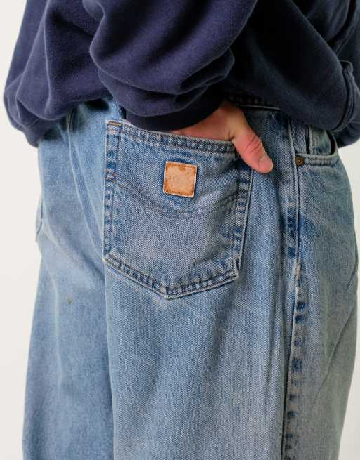 Vintage Carhartt 40x34 Denim Jeans Light Blue