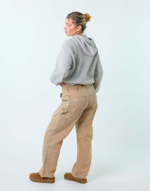 Vintage Carhartt Double Knee 32x30 Canvas Carpenter Baggy Jeans