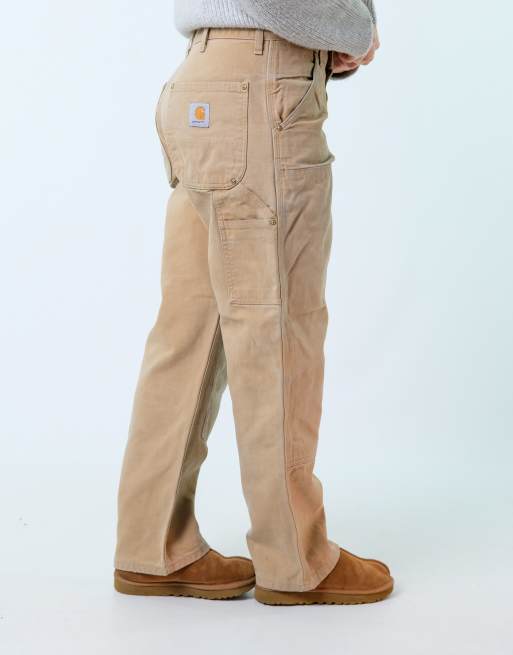 Vintage Carhartt Double Knee 32x30 Canvas Carpenter Baggy Jeans