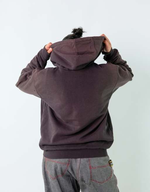 Vintage Carhartt L Hoodie Brown Zip Up | ASOS