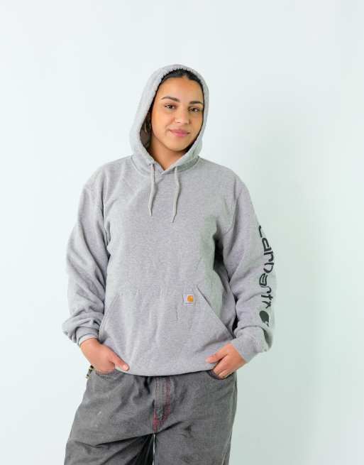 Vintage Carhartt M Hoodie Grey