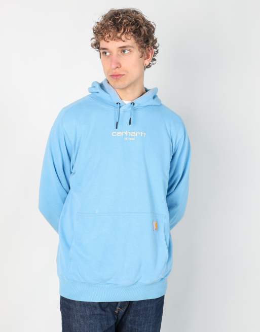 Vintage Carhartt m hoodie in blue