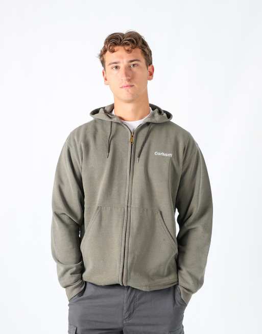 Vintage Carhartt m hoodie in khaki green