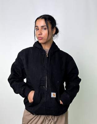 Vintage Carhartt M Padded Jacket in Black