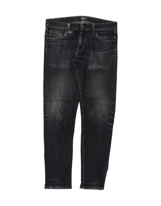 Marc Jacobs Jogging Pants With Embroidered Logo Cra wallonieShops Vintage Carhartt Size W30 L36 Slim Jeans in Navy Blue
