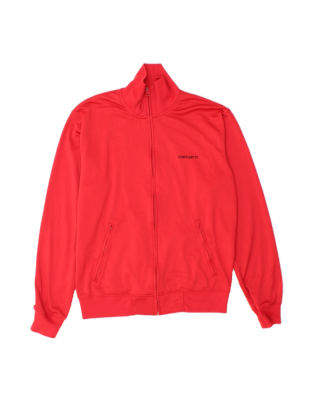 Vintage Carhartt Tracksuit Top Medium In Red