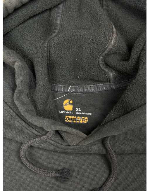 Vintage Carhartt Workwear Hoodie in Dark Grey, 5 of 7