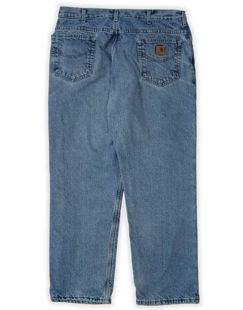 Vintage carhartt workwear size 2xl jeans in blue - view 1