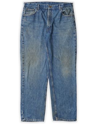Vintage Carhartt workwear size 2XL jeans in blue