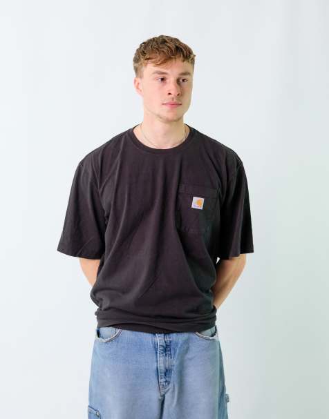 Vintage Carhartt XL T-Shirt Black - view 1