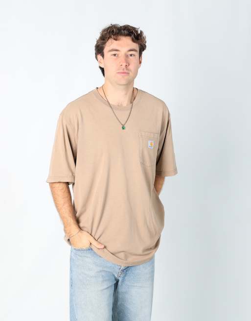 Vintage Carhartt xl t-shirt in beige