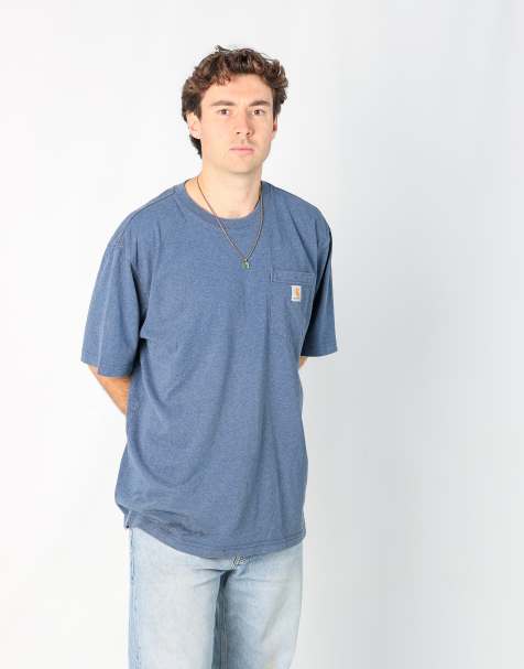 Vintage Carhartt xl t-shirt in blue - view 1