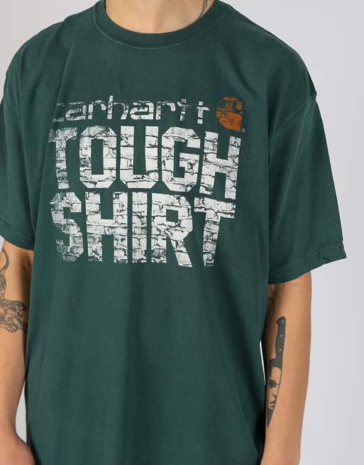 Vintage Carhartt xl t-shirt in dark green, 4 of 4