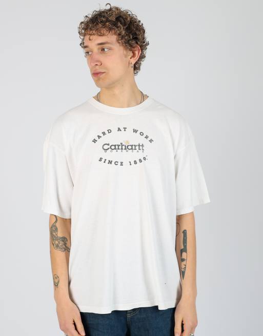 Vintage Carhartt xl t-shirt in ivory