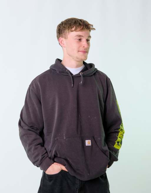 Vintage Carhartt XXL Hoodie Black
