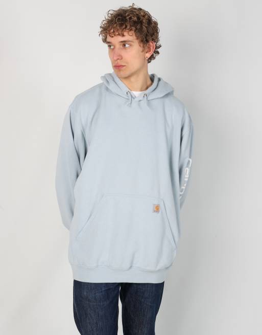 Vintage Carhartt xxl hoodie in light blue