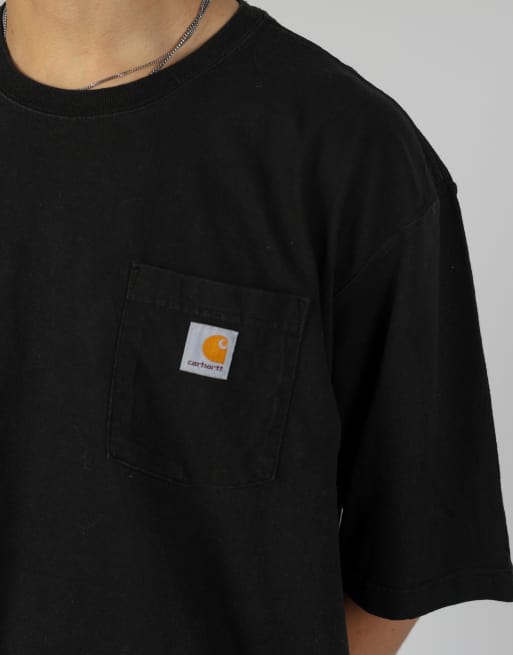 Vintage Carhartt xxl t-shirt in black, 4 of 4