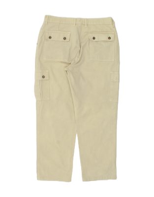 Vintage Carrera Size XL Cargo Straight Jeans in Beige