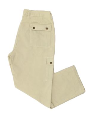 Vintage Carrera Size XL Cargo Straight Jeans in Beige