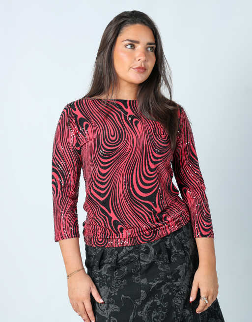 Vintage Casa Blanca L blouse in pink