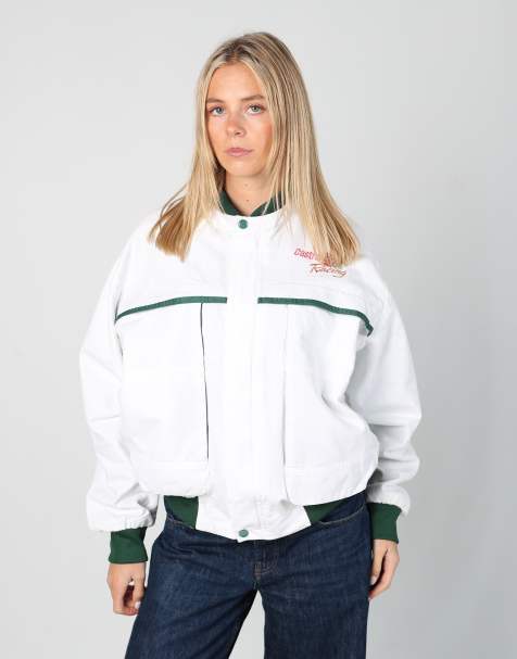 Vintage Castrol GTX Racing l light jacket in white - view 1