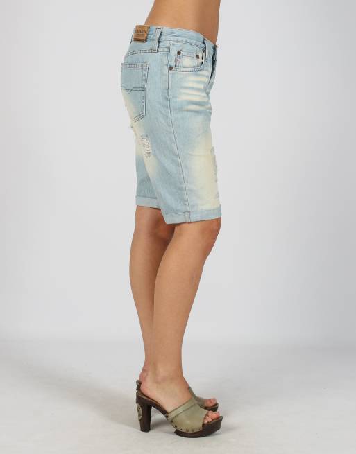 Vintage Casucci L denim shorts in blue, 2 of 4