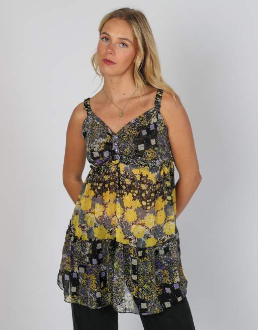 Vintage Centro Storico S cami in black