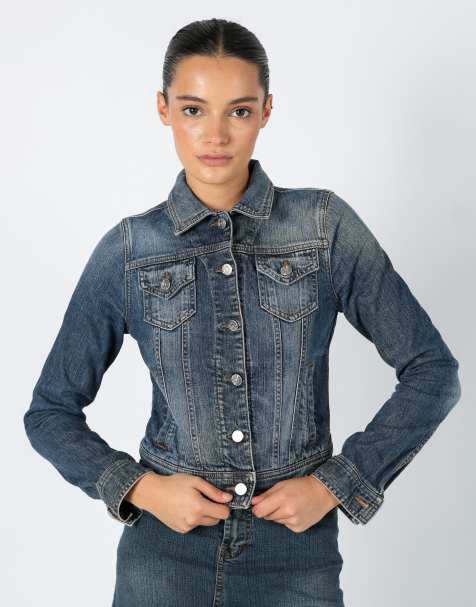 Vintage Cerruti XS Denim Jacket Blue - view 1