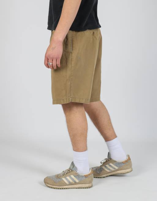 Vintage Champion 36x20 woven straight shorts in dark green, 2 of 4