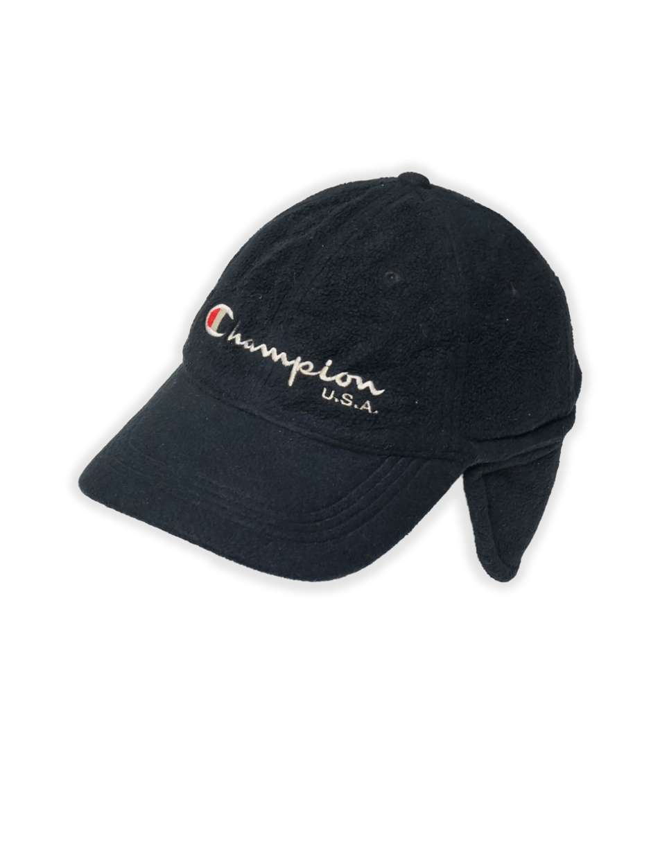 Vintage Champion 90s Size S Cap Fleeced In Navy