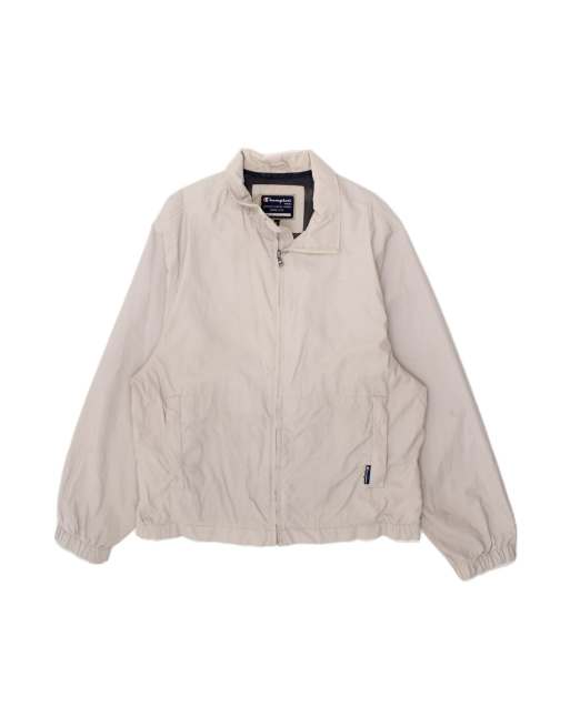 Vintage Champion Bomber Jacket UK 42 XL In Grey