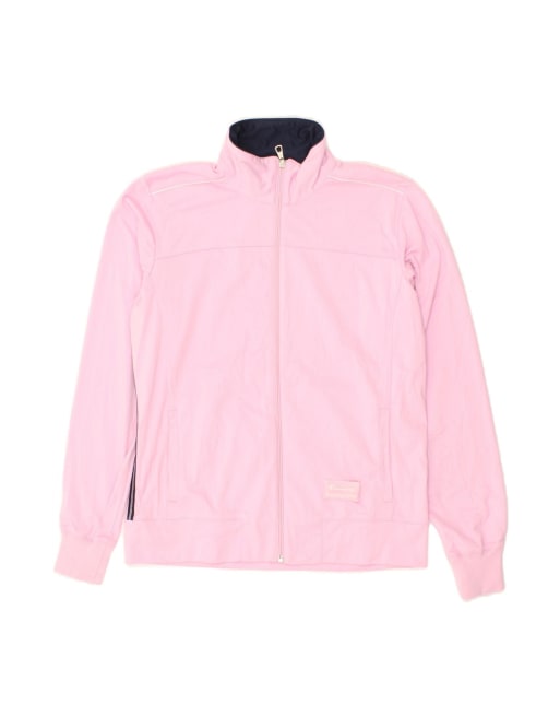 Vintage Champion Easy Fit Tracksuit Top Jacket UK 14 Medium In Pink