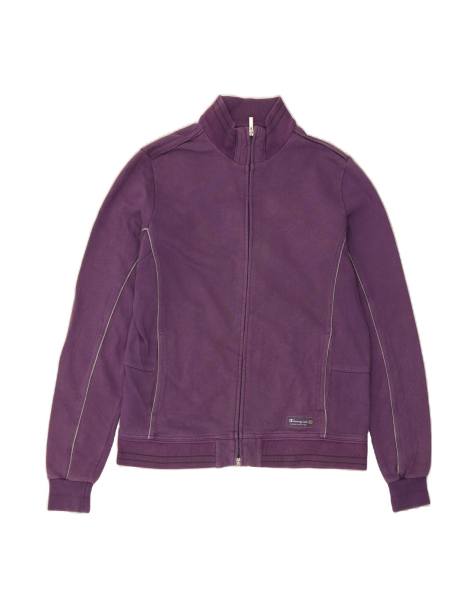 Vintage Champion Easy Fit Tracksuit Top Jacket UK 16 Large In Purple - view 1