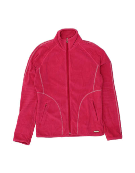 Vintage Champion Fleece Jacket UK 16 Large In Pink - view 1