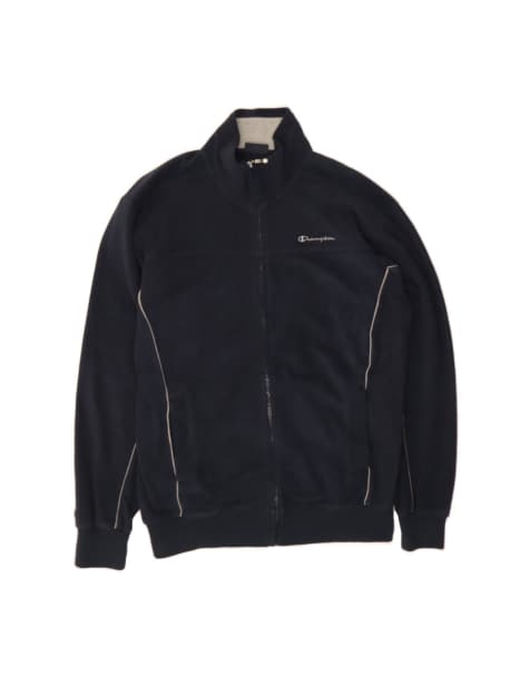 Vintage Champion Fleece Jacket UK 40 Large In Blue - view 1