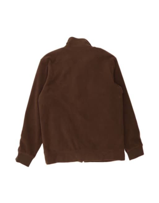 Vintage Champion Fleece Jumper UK 38 Medium In Brown, 2 of 4