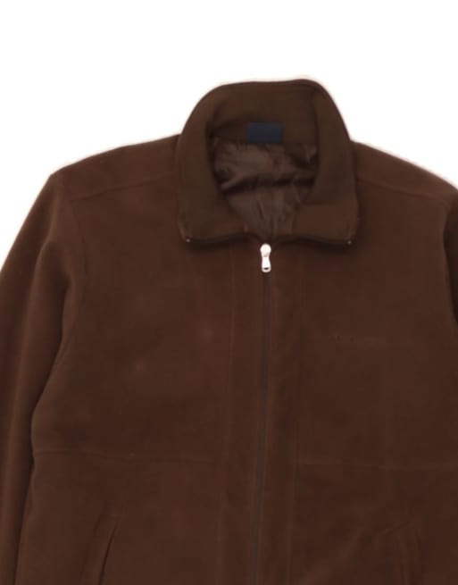 Vintage Champion Fleece Jumper UK 38 Medium In Brown, 3 of 4