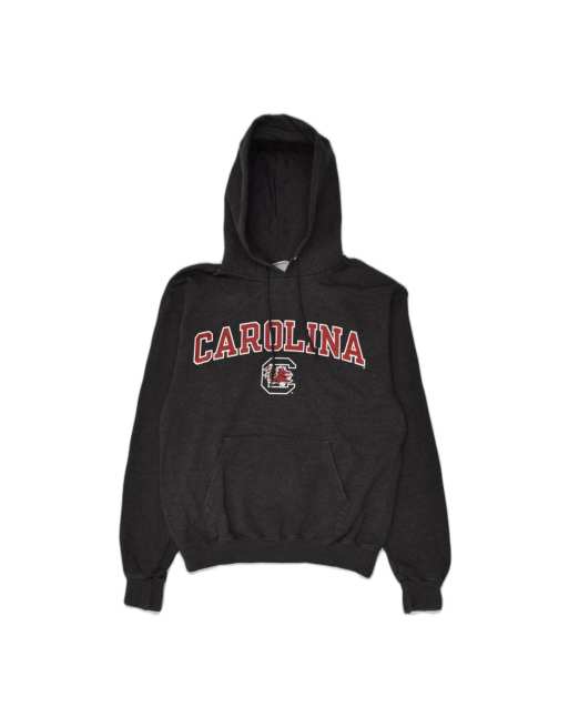 Vintage Champion Graphic Hoodie Jumper Small In Grey