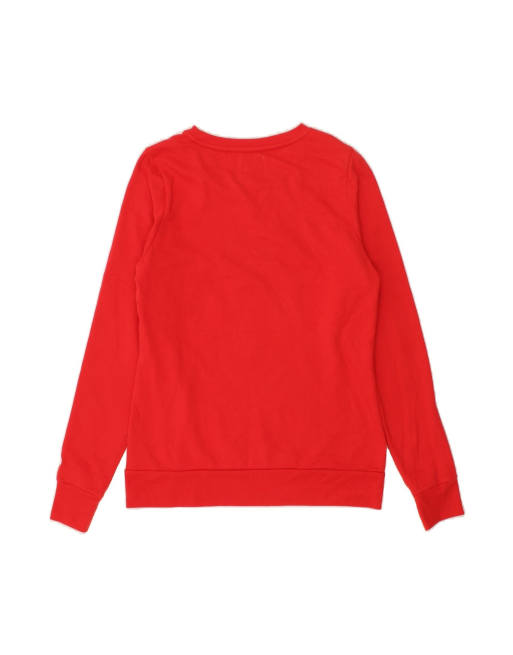 Vintage Champion Graphic Sweatshirt Jumper UK 16 Large In Red, 2 of 4