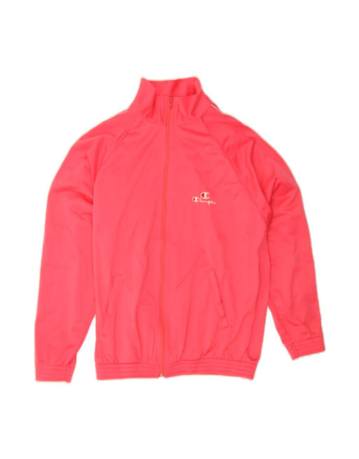 Vintage Champion Graphic Tracksuit Top Jacket Medium In Pink