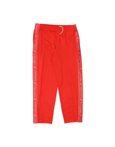 Vintage Champion Graphic Tracksuit Trousers XL In Black - view 1