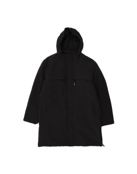 Vintage Champion Hooded Padded Coat UK 40 Large In Blue - view 1