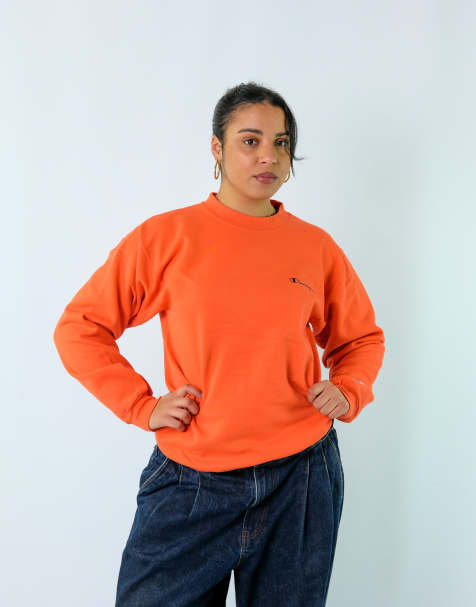Vintage Champion L Sweatshirt Orange - view 1