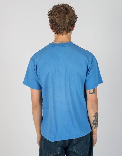 Vintage Champion l t-shirt in blue, 3 of 4