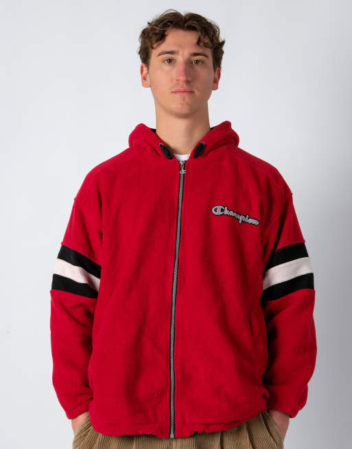 Vintage Champion M Fleece Red