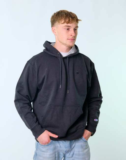 Vintage Champion M Hoodie Black