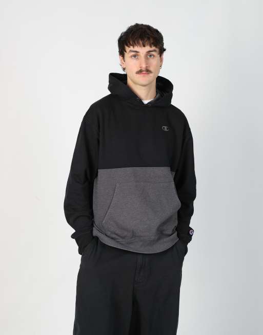 Vintage Champion m hoodie in black