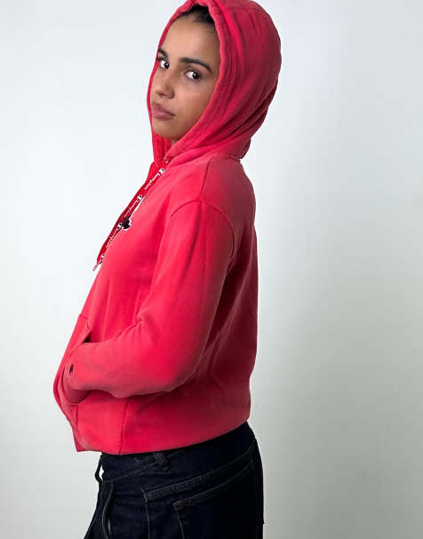Vintage Champion M Hoodie Red - view 1