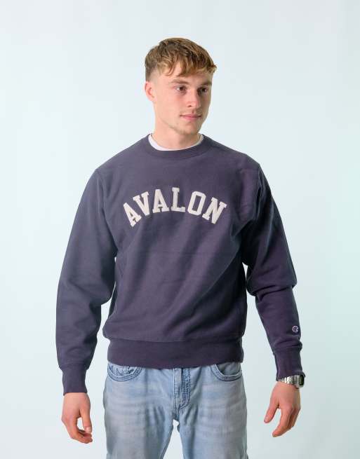 Vintage Champion M Sweatshirt Navy Blue